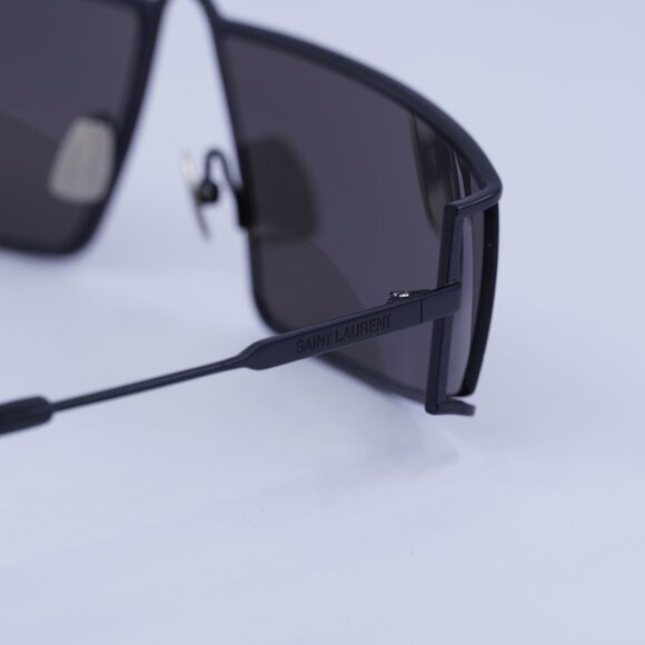 ?️ New Saint Laurent SL606 001 Sunglasses - Black Frame, Black Lenses main image 9
